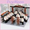 Wushu Martial Arts Building Blocks Set With Mini Figures For Kids And Collectors