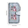 Cute Tiger Print Wallet For Women Multi Card Holder Fashion Long Purse