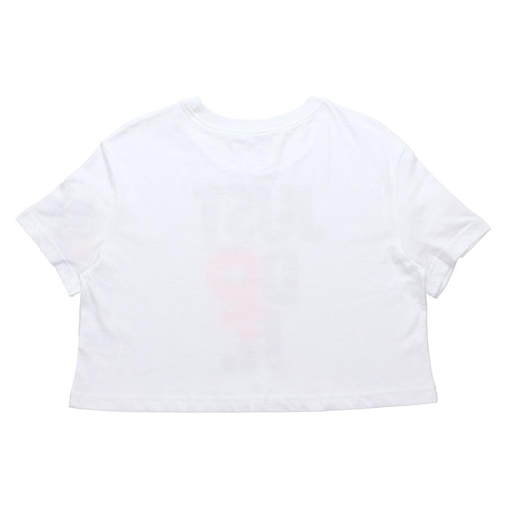 Nike Women's Nsw Rebel Crop Short Sleeve T-Shirt White BV7171-100