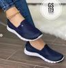 Fashion Women Shoes Platform Sneakers New 2024 Summer Breathable Single Shoe Female Soft Sole Flat Shoes Casual Board Shoes Plus Size 43