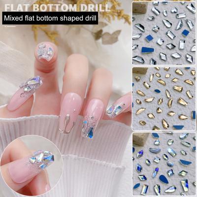 Affascinanti Strass per Unghie Lussuosi Mini Fai da Te Nail Art