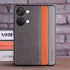 Textile Leather Case for Oneplus Nord 3 5G Soft TPU Around the Edge with Back Hard PC Material Protection Cover