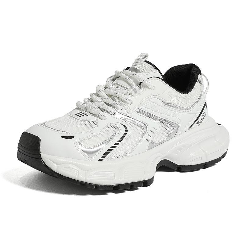 Through the net dad shoes women's summer new fried street sports style casual shoes platform single shoes women's running shoes