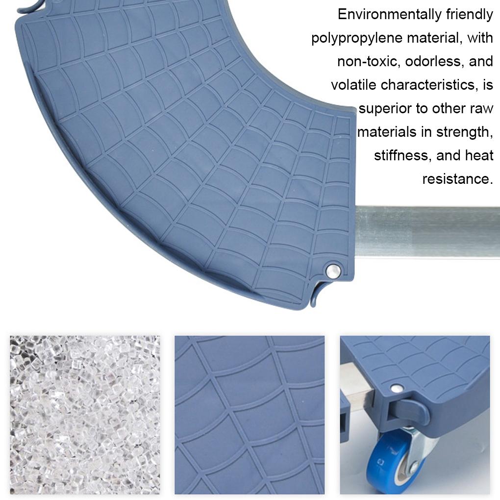 Adjustable Size Plant Stand With Lockable Caster Wheels Durable And Heavy-duty Rolling Plant Stand