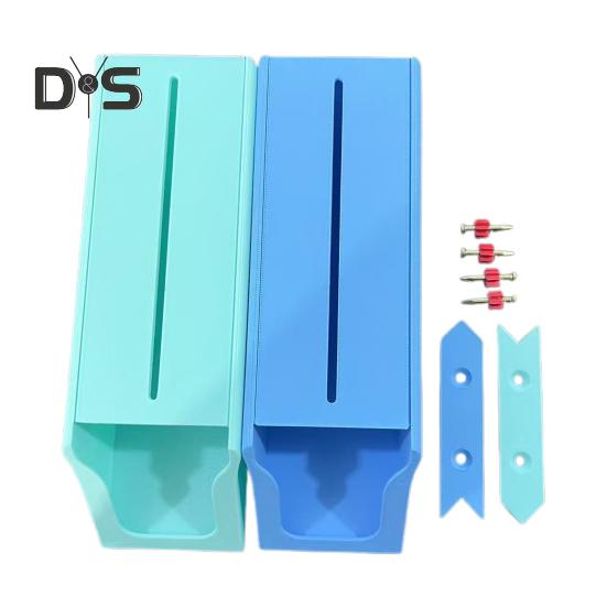 

Органайзер для чайных пакетиков, настенный диспенсер для чайных пакетиков с прорезью для просмотра, держатель для пакетиков с напитками для кухонной столешницы, ящика шкафа, кладовой A