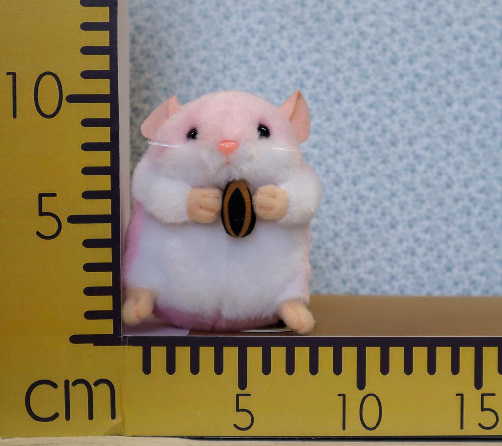 Take Off Baby Palette Hamster Plush Toy, Pink