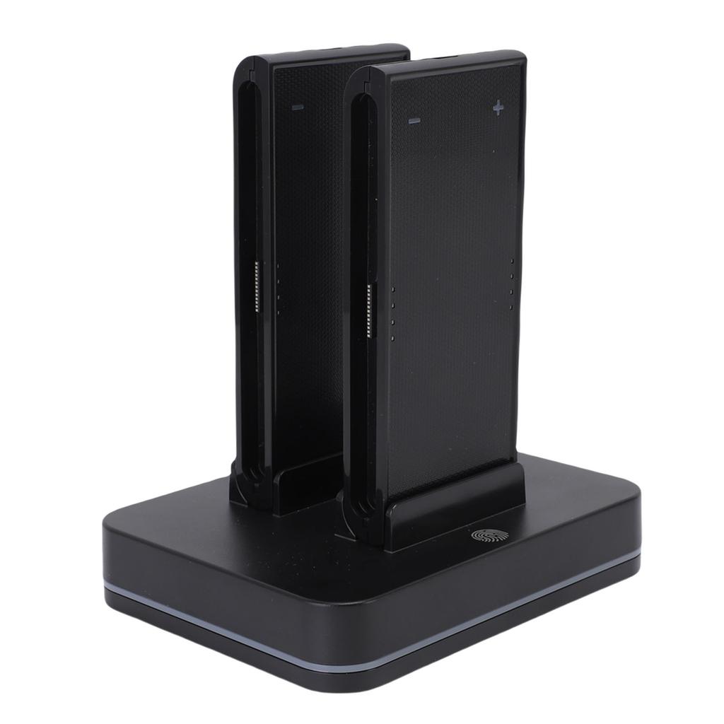 Ladestation passend für Switch 2 Controller Spielen während des Ladens 4 Steckplätze Doppelseitige magnetische Schnellladestation für Controller