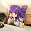 Higurashi When They Cry Cushion Cover Soft Short Plush Pillow Cover Smooth Cozy Texture Aesthetic Cushion Case Home Decor