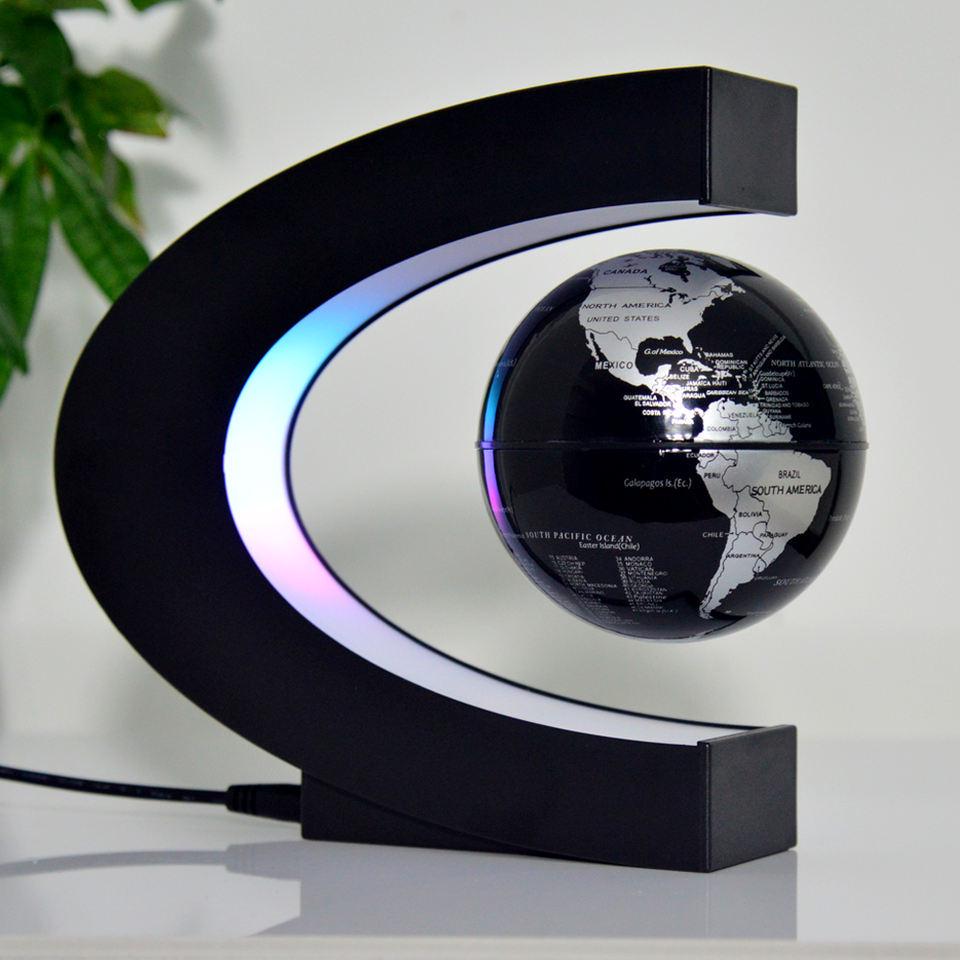 Luminous Magnetic Levitation Globe - Creative Student Gifts & Home Decor Ornament
