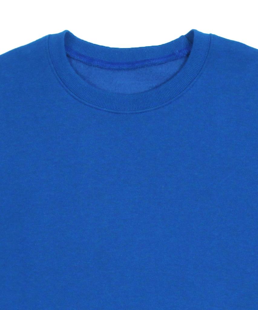 GRAVER [Unisex] Elbow Spray Smile Drawing Sweatshirt_Cobalt Blue