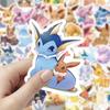 50pcs  Pokemon Eevee  Cute Cartoon Anime Stickers Graffiti Decals Laptop Motorcycle Scrapbook Phone Waterproof Sticker Toy