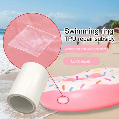 1 Roll Repair Patch Self-Adhesive Strong Adhesion Waterproof Clear Inflatable Swimming Pool Umbrella Repair Patch