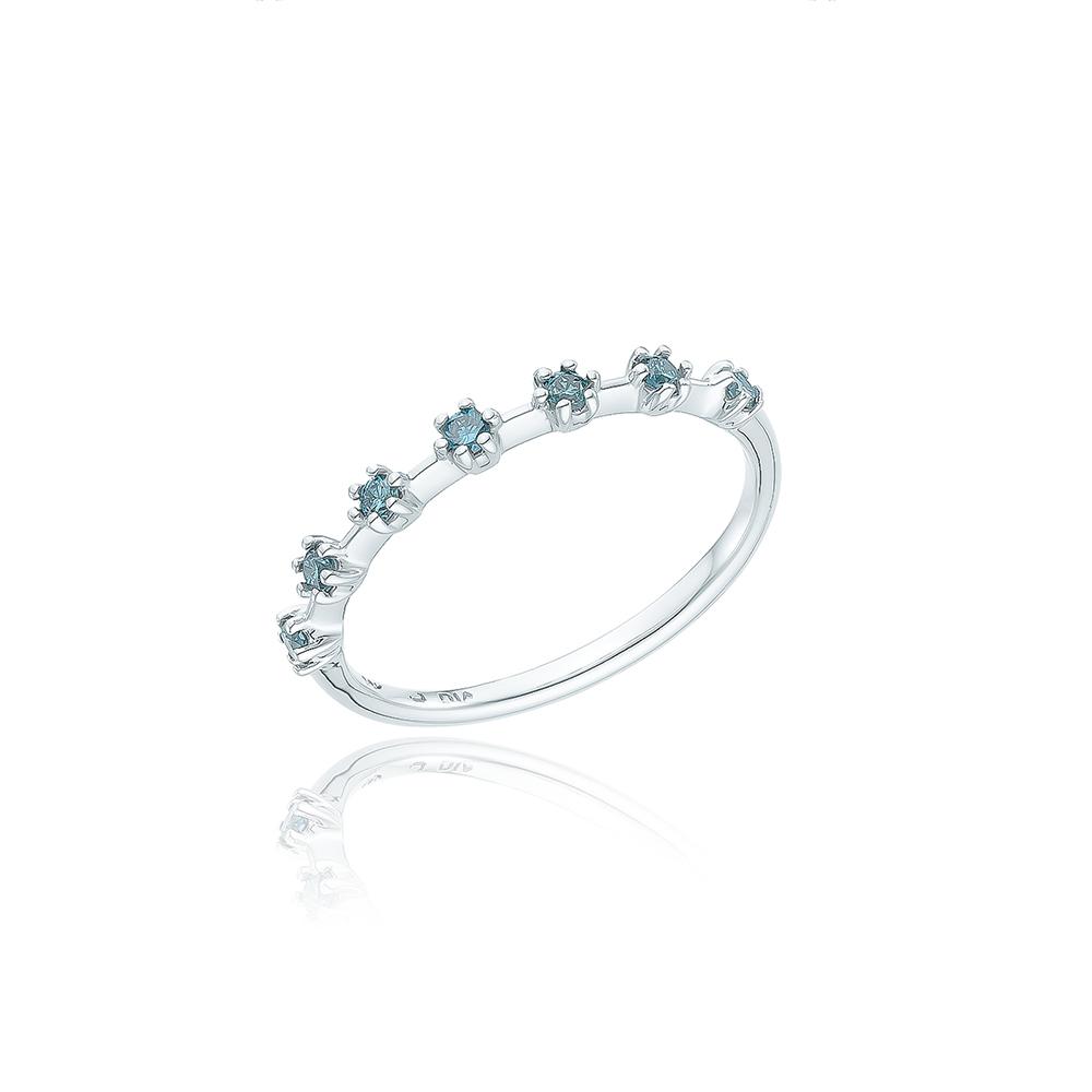 Lloyd Diamond 14K Gold London Drop 6-Prong Diamond Ring Lrf21117D (A Type)