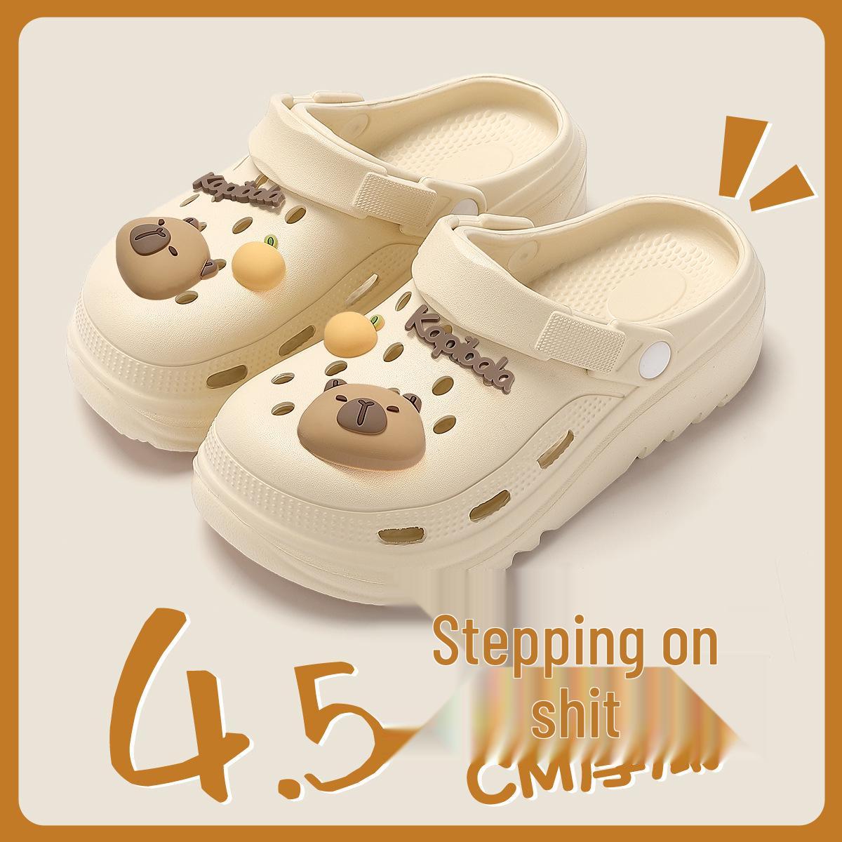 

Жіночі літні нековзні тапочки з закритим носком для операційної 2024 36-37