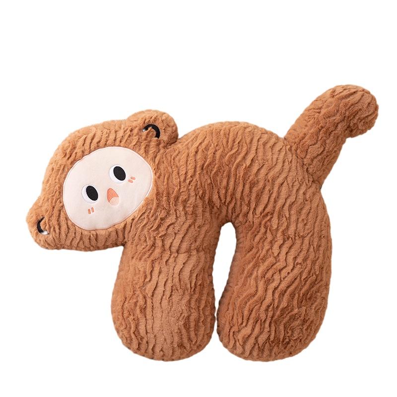 Cute Cartoon Plush Cushion Pillow For Sleeping Office And Car Seats