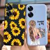 For Realme C55 Case 2023 New Fashion Cartoon Cover Soft Silicone Shockproof Phone Case For Realme C55 C 55 RealmeC55 Bags Bumper