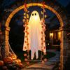 Halloween Hängende Geisterdekorationen Schwingende Dekoration für Außenbereich Garten Hof, Beschwerte Stofffliegende auf Einer Gruseligen Atmosphäre Requisiten Schwingen mit