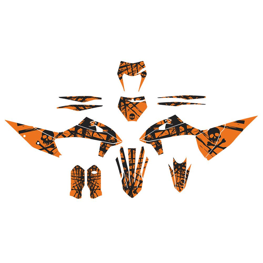 Decorative Film Stickers for SX SXF 19-21 & EXC XC XCW 20-22 Motorcycles