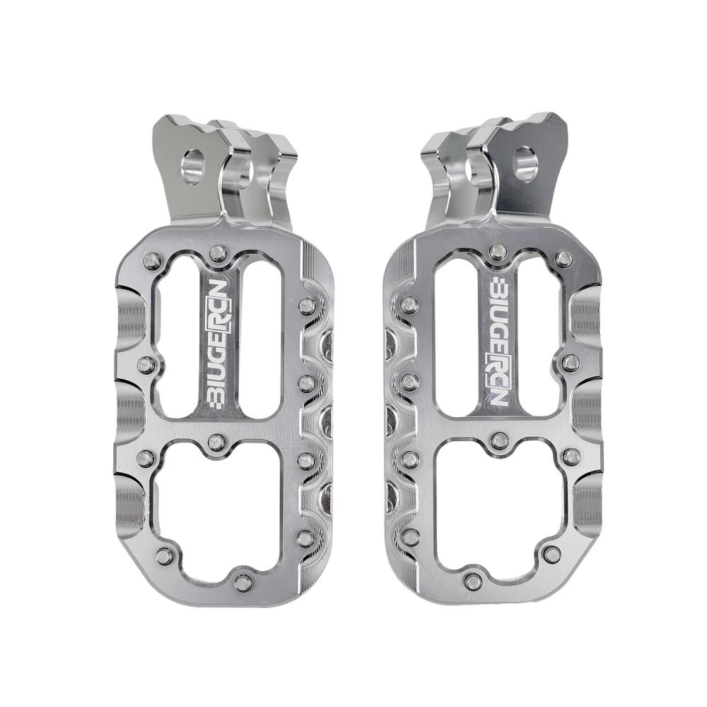 FootPegs Motorcycle For Surron Lightbee Segway X260 X160 Electric Dirt Bike Aluminum Foot Rests Pedals Dirt Pit Bike Accessories
