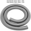 Flexible Hose Soft Tube Pipe 2m, Inner 32mm Outer 39mm Vacuum Cleaner Accessory for Household