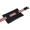 Shoulder Bag Waist Band Mini PU Leather Women Clothing Accessory - Black, as described