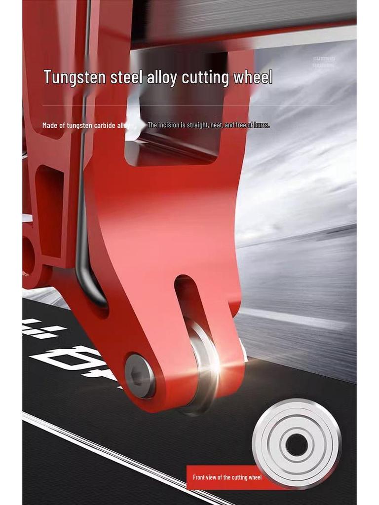 Ishii Manual Tile Cutter, 1.6m-1.8m, Handheld Push-Type Laser Blade for Floor and Wall Tiles