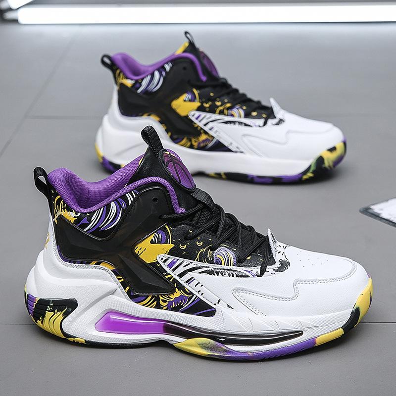 Оригинальные мужские баскетбольные кроссовки уличная удобная спортивная обувь спортивные кроссовки 36 4943₽