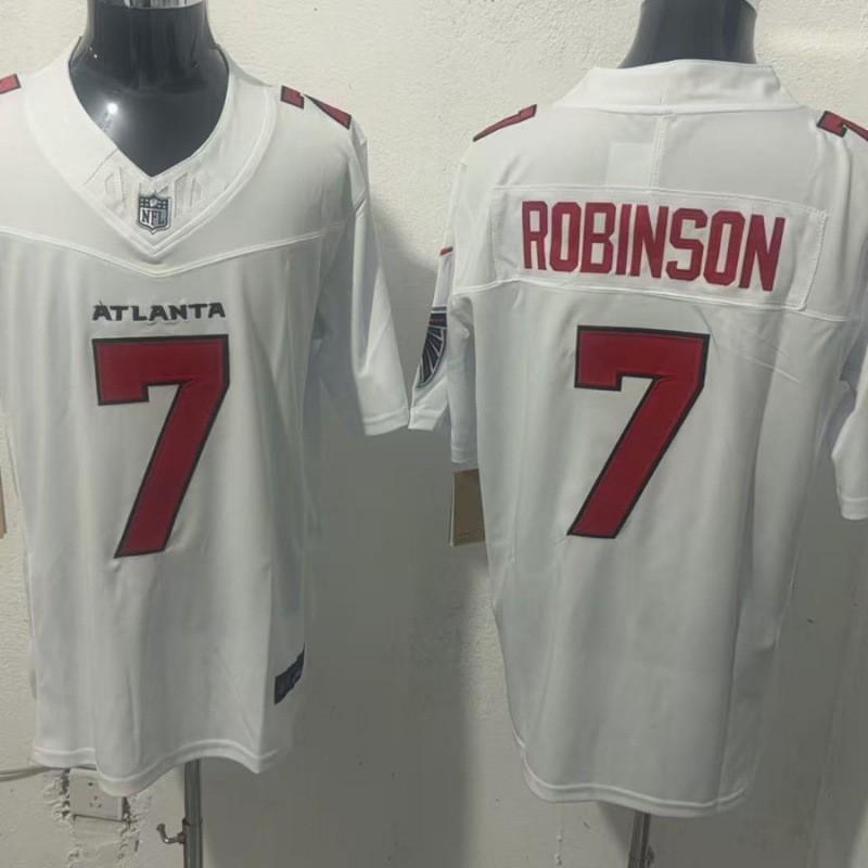 Mens Cotton Football Jersey Michael Penix Jr Atlanta Falcons NFL Style Sports Apparel Wear