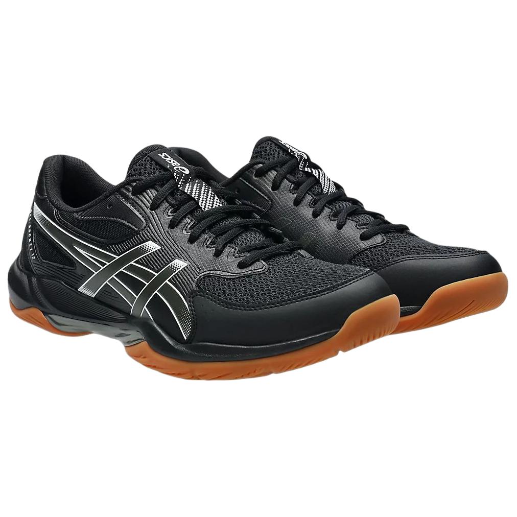 Asics Gel Rocket 12 Black Gunmetal Men Sneakers 1071A116-001