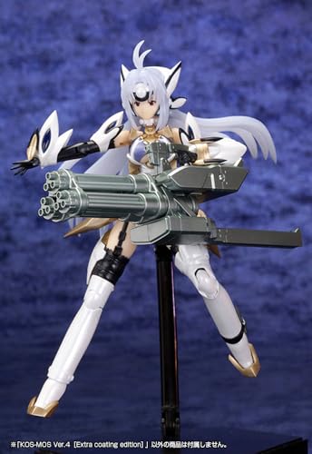 Kotobukiya Xenosaga KOS-MOS Ver.4 [Extra Coating Edition] 1/12 Scale Plastic Model Kit, Approximately 135mm Tall