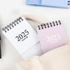 Simple 2024-2025 Calendar Creative Monthly Planner Gift Standing Flip Calendar  Desk Decoration