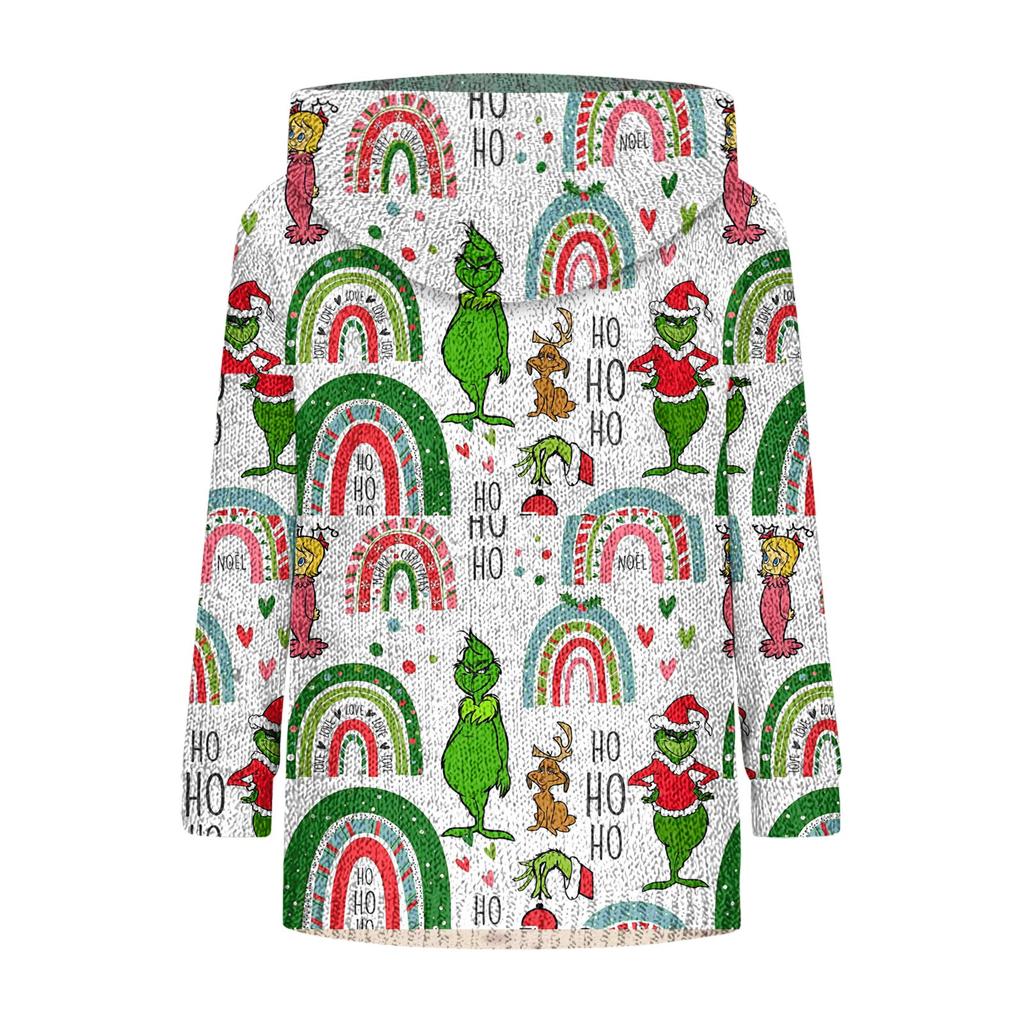 Sweatshirts For Women Knit Sweater Cute Shirt Fall Pullover Hooded Sweatshirt