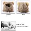 Pet Supplies Cute Funny Interactive Lion Mane Wig Cap Pet Clothes Cosplay Costume Dog Cat Cap
