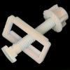 2Pcs Bathroom Hardware For Toilet Lid Toilet Seat Hinges Repair Bolts Fasteners Kits Toilet Repair Tools Gasket
