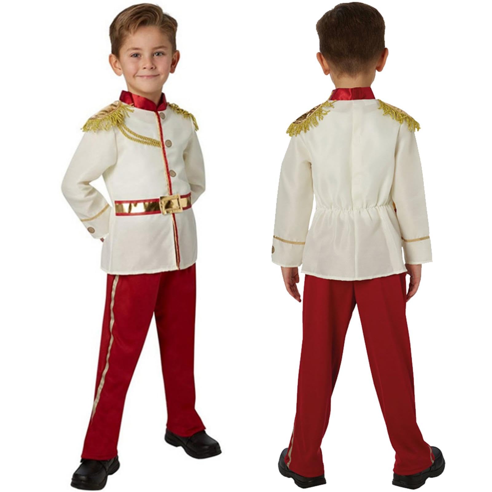 Moerstar Prince Cosplay Costume for Kids, Halloween Costume for Boys and Girls, Perfect for Parties, Halloween, Christmas, School Festivals, Cultural