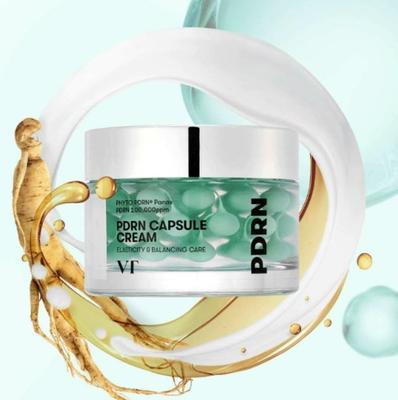 VT PDRN Capsule Cream 100 50 ml — Crema Idratazione Profonda, Riparazione della Barriera & Rinnovamento della Pelle