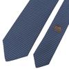 Pristine HERMES Tie H Logo Total Pattern Green Silk Mens 659254T Used