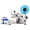 ZONESUN Semi Automatic Flat Surface Labeling Machine Square Bottle Top Label Applicator Flat Product Labeler Equipment ZS-TB60