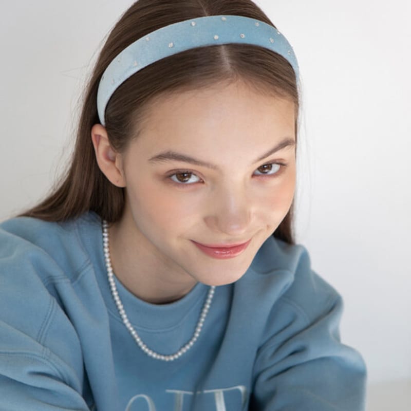 FANTASTIC PLANET cubic velvet hairband (3colors)