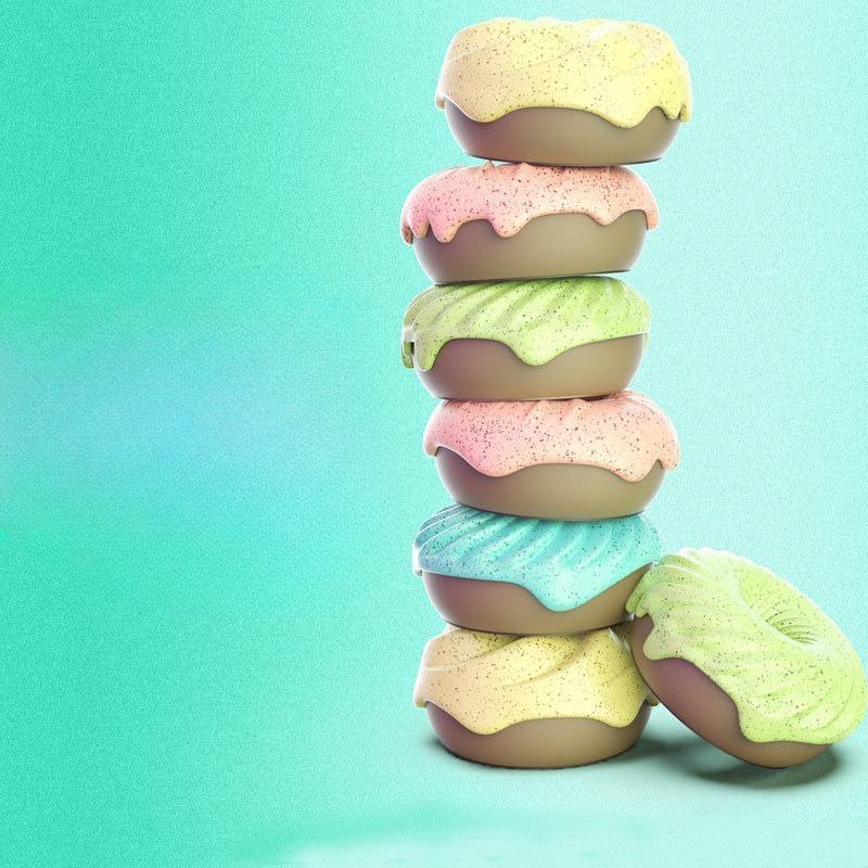 Multi-functional Pet Indoor Aromatherapy, Alcohol-free, Eco-friendly Doughnut, Air-refreshing Pet Products