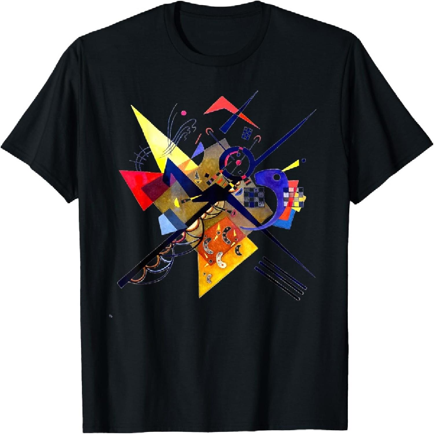 

Kandinsky On White II 1923 Artwork T-Shirt T-Shirt XXXXXL різнокольоровий