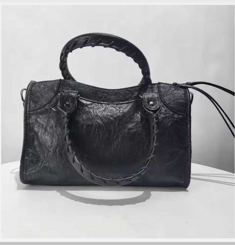 No logo Good Quality 2025 New Arrival Handbags for Women Famous Brand Shoulder Bag Lady Pu Leather Crossbody Bags motorcycle bag