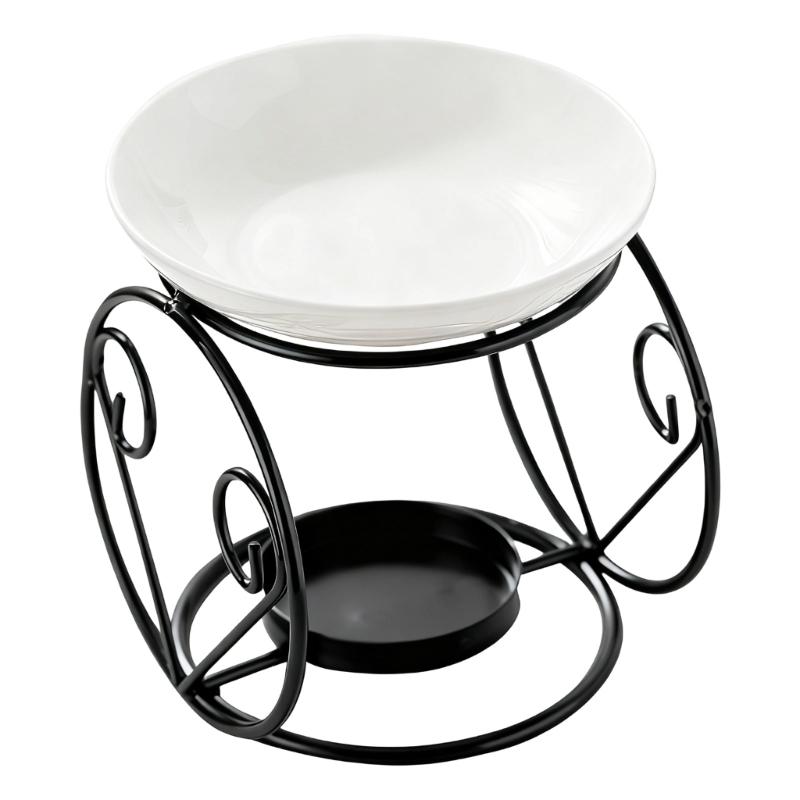 

Восковые горелки, горелки для эфирных масел, масляные горелки, аромалампа для воска и ароматерапии, подсвечник, аромадиффузор чёрный