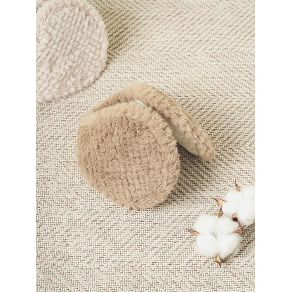 

Daiso Large Fur Earmuffs Beige