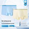 FENTENGCARE Boys' Antibacterial Cotton Boxer Briefs 4-Pack