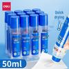 Deli 7302 Medium 50ml Liquid Glue - Strong Adhesion Office Stationery