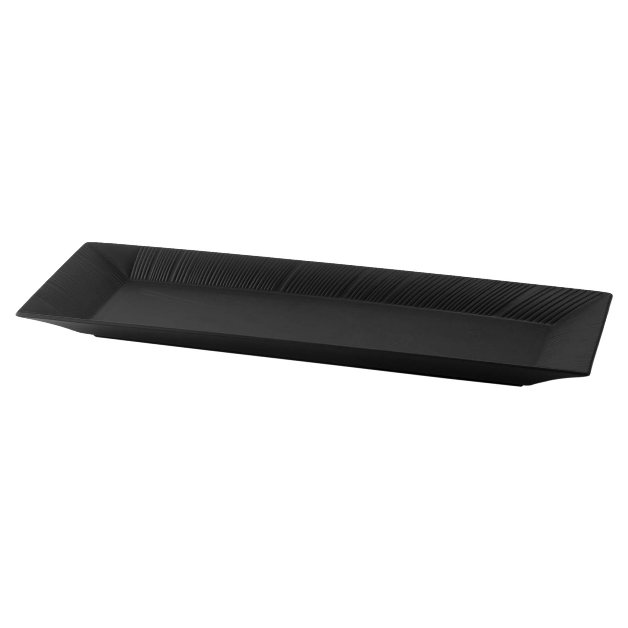 

NARUMI Plate Dish Black Matte Black 43cm Made in Japan 58017-7C3449