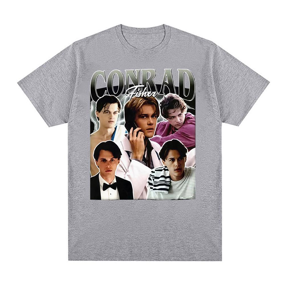 2025 Summer Fashion Team Conrad Cousins Beach Vintage Graphic Fashion Graphic T-shirt Men s and Women s Cotton Printed T-shirt S