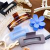 Beautifully Plastic Crafted Hair Claw Clips With Elegant Shapes And Vibrant Colors For Every Hairstyle Needs