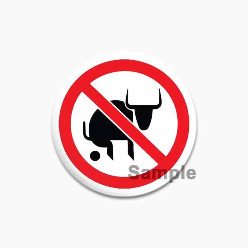 32/44/58mm Funny Cartoon Round Tinplate Pin Brooches Clothes Bag Decor Snap-in Badge Fashion Jewelry Gift